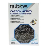 Nubios Carbon Activado 500 Gr Filtro Acuario Pecera Plantado