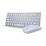 Teclado Mouse Bluetooth Para Tablet Samsung iPad Lenovo 