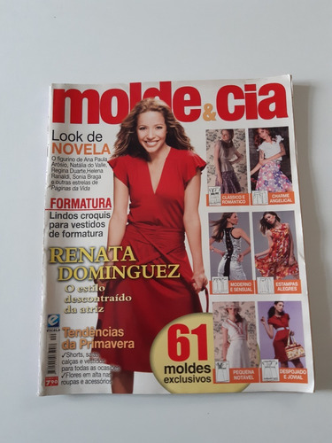 Revista Molde E Cia Renata Dominguez 61 Moldes G764