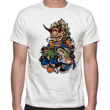 Playera Samurai Dragón Estilo Oriental Mod.2094