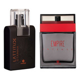 Kit Perfume Masculino Empire, Latitude Amadeirado. 