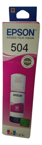 Tinta Epson 504 Magenta L4150 L4160 L 6161 L6171 L6191 70ml