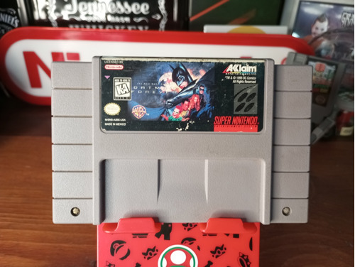 Juego Super Nintendo Batman Forever Original