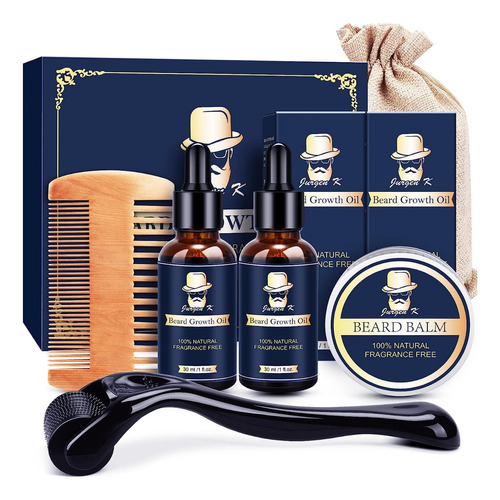 Kit De Cuidado De Barba Para Hombres