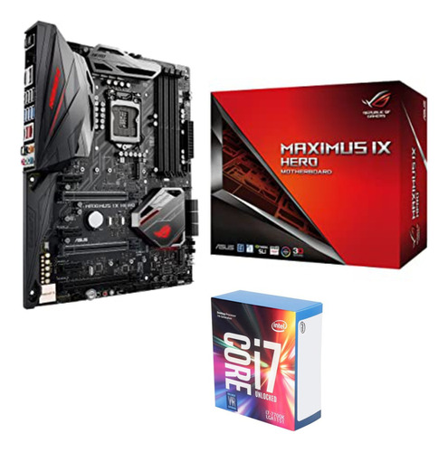 Placa-mãe Asus Maximus Ix Hero + Intel I7 7700k