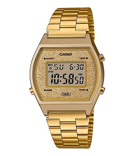 Reloj Casio B-640wgg-9d Vintage Acero Digital Dorado