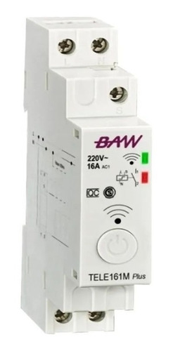 Interruptor Smart Wifi Baw Domotica Riel Din 16a Tele161m