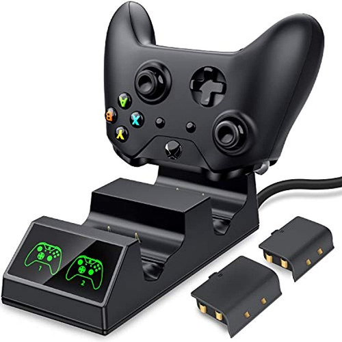 Esywen - Cargador Para Mando Xbox One, Doble Xbox