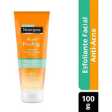 Exfoliante Facial Neutrogena Acne Proofing 100gr Tipo De Piel Grasa