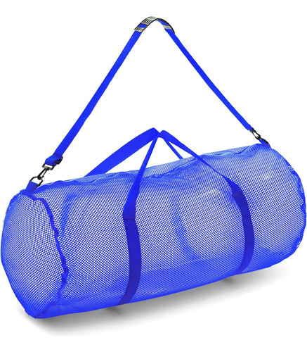 Champion Sports Mesh Duffle Bag Con Cremallera Y Correa Ajus