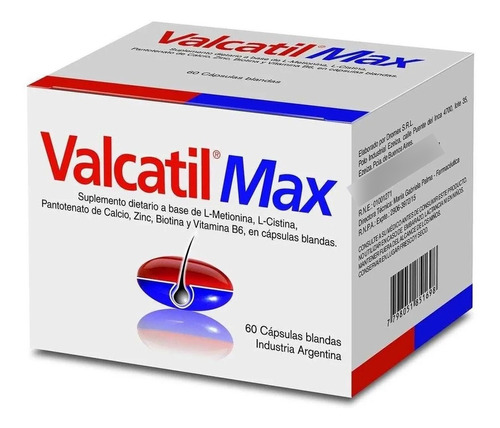 Valcatil Max X 60cps Blandas