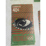 Sello Postal De Mexico De 1968 Juegos Olímpicos