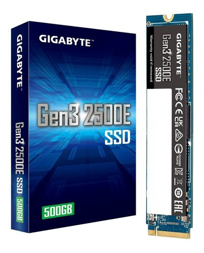 Ssd 500gb Pcie M.2 Gigabyte Gen3 2500e