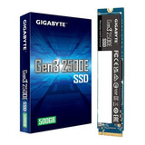 Ssd 500gb Pcie M.2 Gigabyte Gen3 2500e