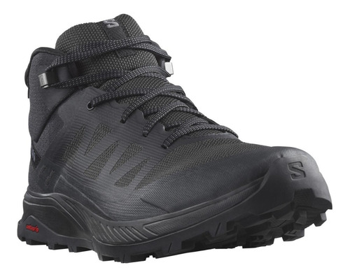 Botas Salomon Outrise Mid Gtx Negro Total - Onda Sports