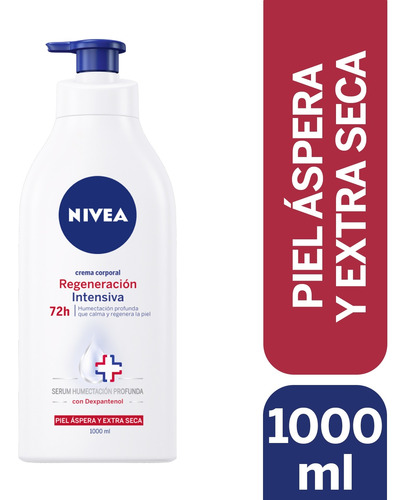 Crema Corporal Nivea Regeneración Intensiva 1000ml