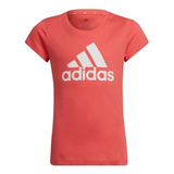 Polera Deportiva Niña adidas Essentials Infantil Naranja