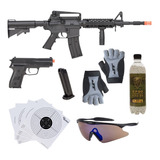 Vigor Combo Rifle M4 Y Pistola 6 Mm Paquete Xtr C