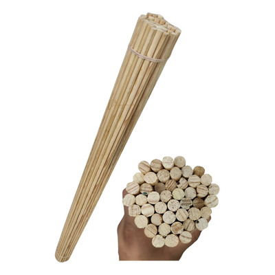 1kg De Palos De Madera De 90cm*4mm Manualidades Redondo | MercadoLibre