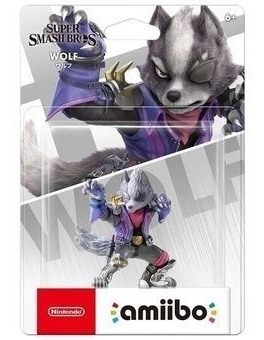 Figura Nintendo Amiibo Wolf - Super Smash Bros- Sniper