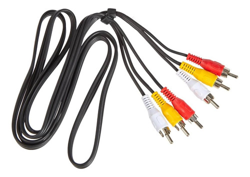 Cable Rca A Rca 3x3 Audio Video Macho-macho 1,5 Mts 