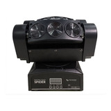 Moving Quad Spider 60 Tecshow Ampro Beam 6x10 Efecto Led