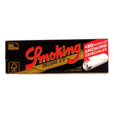 Papelillo Smoking Deluxe (50 Uds)+ Tips Pre Picados (50 Uds)