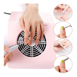 Ventilador Limpiador Extractor Polvo Uñas  Manicura