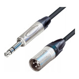 Cable Xlr Macho A Plug 6.3 Balanceado Neutrik 10 Mts