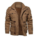 Chaqueta De Hombre Grueso Caliente Militar Bomber Chaquetas