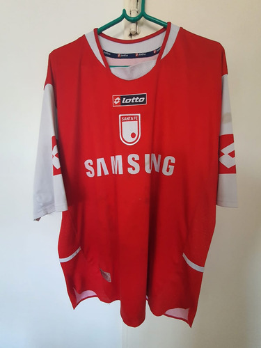 Camiseta Independiente Santa Fe Colombia Lotto 2005 #23