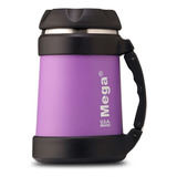 Termo De Comida Mega Power Steel 500ml Frio - Caliente