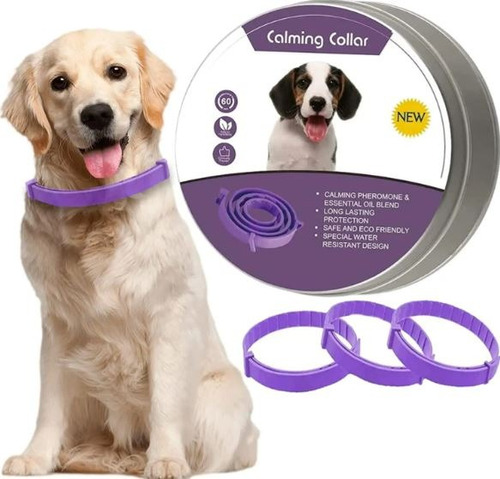 3 Collares Relajantes Para Perros Con Feromonas Calming