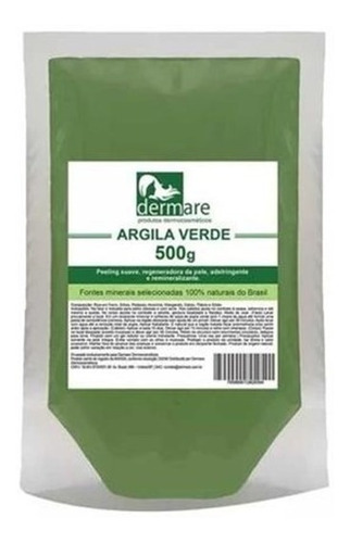 Argila Verde 500g - Dermare 