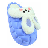 Pantufla Confort Frio Sponch Afelpada Niños Adulto Sandalia