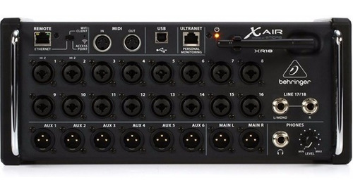 Behringer Xr18 Mezcladora De Rack Para Tablet/android 18 Ch