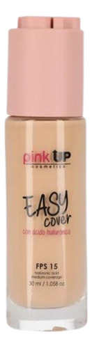 Pink Up Easy Cover Maquillaje Líquido Base Cobertura Media