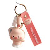 Llavero Adorable Diseño Chanchito Pig Calidad Premium C