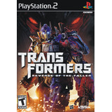 Transformers La Venganza De Los Caídos Ps2 Juego Play 2