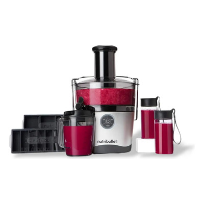 Nutribullet Juicer Pro NBJ-200 Extractor de Jugos con Jarra, Colador y 2 Vasos, 1000W | Envío gratis
