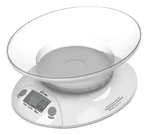 Balanza De Cocina Digital Con Bowl Mide Liquido Silfab Bc301