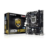 Motherboard Gigabyte Ultra Durable Ga-h110m-h Ddr3 Intel 1151 Hdmi Usb 3.0 Color Negro