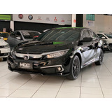 Honda Civic Exl Flex Automático 2019 Top Troco Financio Sem 