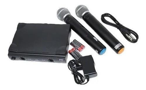 Microfone Sem Fio Wireless Duplo Uhf Jwl U 585 Profissional