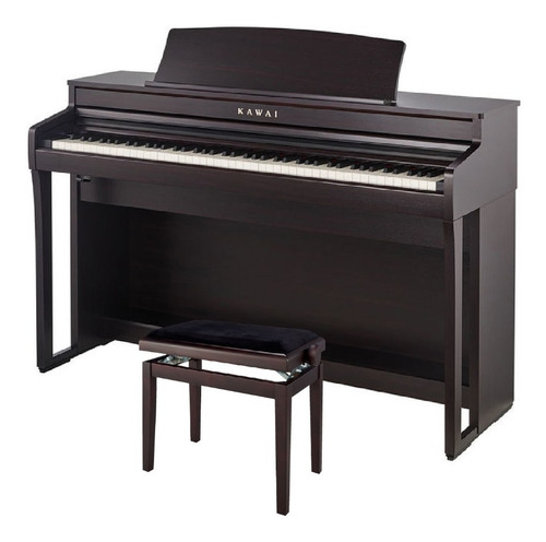 Piano Electrico Kawai Ca-49r 88 Teclas De Madera + Banqueta