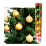  Árbol Navideño Esferas Colgantes Navideñas Pack Surtido X 6