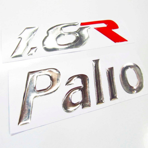 Fiat Palio Racing 1.8 Emblemas Maleta Repuestos Calcomanas Foto 2