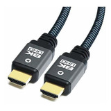 Cable Hdmi 2.1 8k-10k Trenzado 2mt Hdcp 2.3 Yauhody