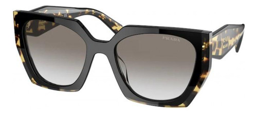 Prada Spr 15w 389-0a7 Rectangle Shape Carey Negro