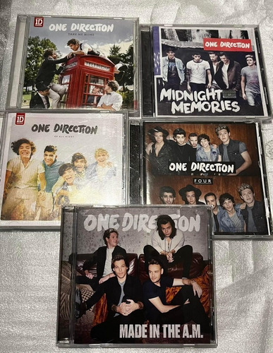 Cd Colección One Direction 5 Discos Harry Liam Zayn Niall